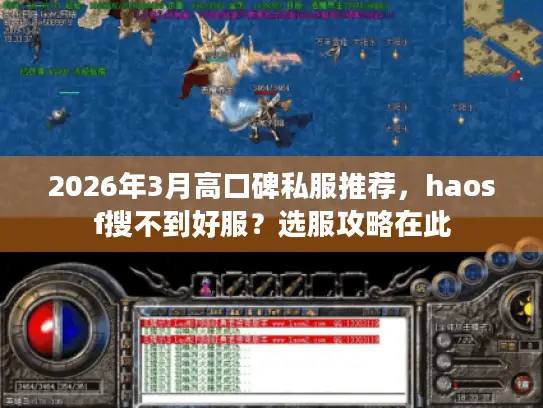2026年3月高口碑私服推荐,haosf搜不到好服?选服攻略在此 2026年3月高口碑私服推荐,haosf搜不到好服?选服攻略在此