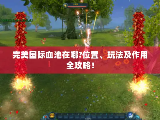 完美国际血池在哪?位置、玩法及作用全攻略！