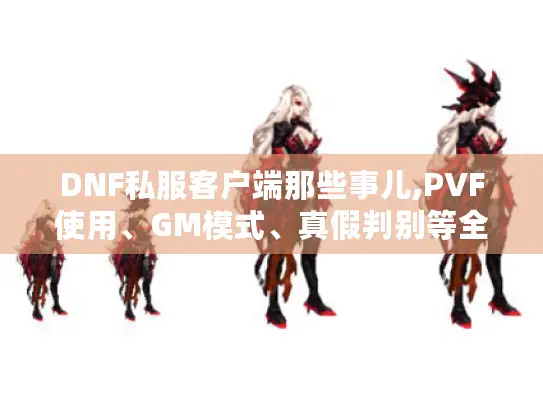 DNF私服客户端那些事儿,PVF使用、GM模式、真假判别等全知道！