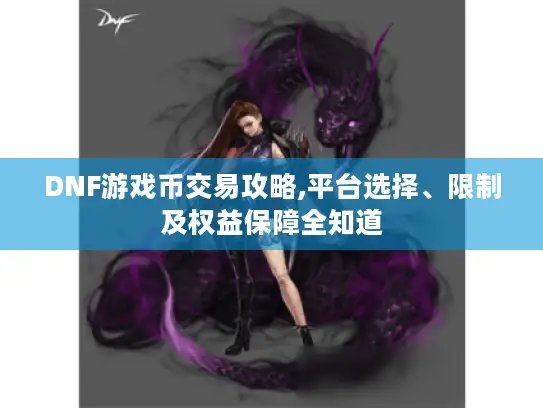 DNF游戏币交易攻略,平台选择、限制及权益保障全知道