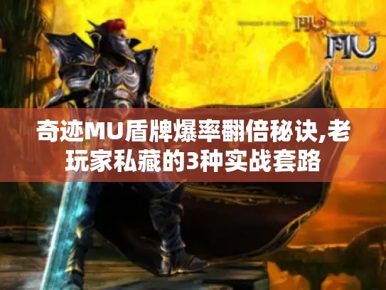 奇迹MU盾牌爆率翻倍秘诀,老玩家私藏的3种实战套路