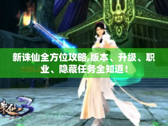 新诛仙全方位攻略,版本、升级、职业、隐藏任务全知道！