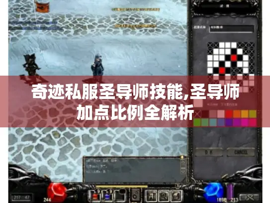 奇迹私服圣导师技能,圣导师加点比例全解析