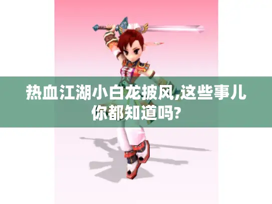 热血江湖小白龙披风,这些事儿你都知道吗?
