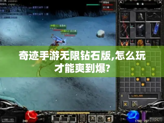 奇迹手游无限钻石版,怎么玩才能爽到爆? 奇迹手游无限钻石版,怎么玩才能爽到爆?