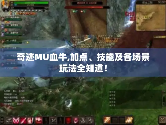 奇迹MU血牛,加点、技能及各场景玩法全知道！