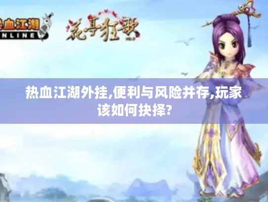 热血江湖外挂,便利与风险并存,玩家该如何抉择?