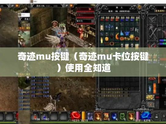 奇迹mu按键（奇迹mu卡位按键）使用全知道