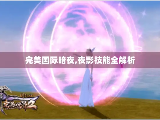 完美国际暗夜,夜影技能全解析