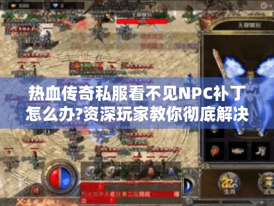 热血传奇私服看不见NPC补丁怎么办?资深玩家教你彻底解决