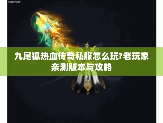 九尾狐热血传奇私服怎么玩?老玩家亲测版本与攻略