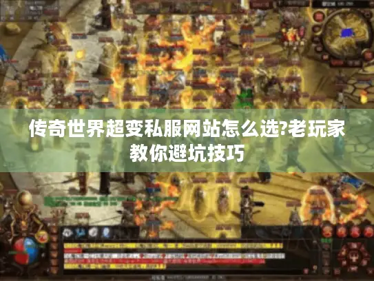 传奇世界超变私服网站怎么选?老玩家教你避坑技巧