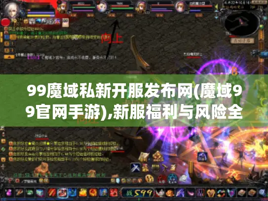99魔域私新开服发布网(魔域99官网手游),新服福利与风险全解析