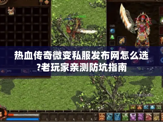 热血传奇微变私服发布网怎么选?老玩家亲测防坑指南
