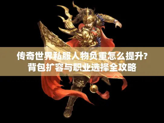 传奇世界私服人物负重怎么提升?背包扩容与职业选择全攻略