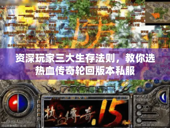 资深玩家三大生存法则，教你选热血传奇轮回版本私服