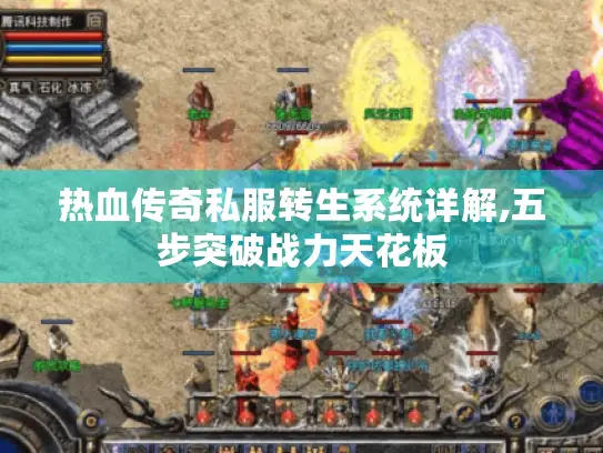 热血传奇私服转生系统详解,五步突破战力天花板