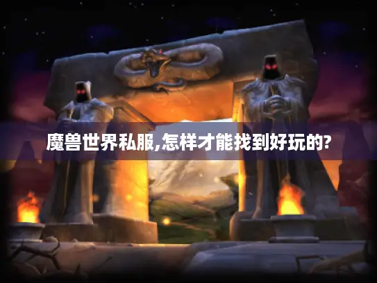 魔兽世界私服,怎样才能找到好玩的?