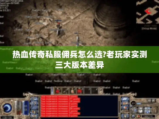 热血传奇私服佣兵怎么选?老玩家实测三大版本差异 热血传奇私服佣兵怎么选?老玩家实测三大版本差异