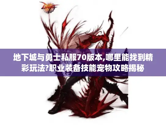 地下城与勇士私服70版本,哪里能找到精彩玩法?职业装备技能宠物攻略揭秘