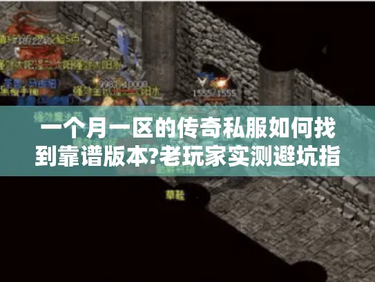 一个月一区的传奇私服如何找到靠谱版本?老玩家实测避坑指南
