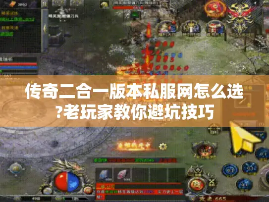 传奇二合一版本私服网怎么选?老玩家教你避坑技巧