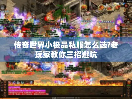 传奇世界小极品私服怎么选?老玩家教你三招避坑
