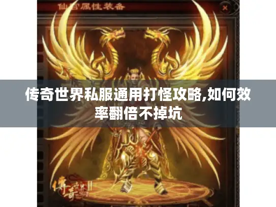 传奇世界私服通用打怪攻略,如何效率翻倍不掉坑 传奇世界私服通用打怪攻略,如何效率翻倍不掉坑