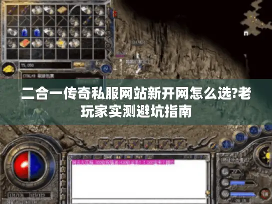 二合一传奇私服网站新开网怎么选?老玩家实测避坑指南