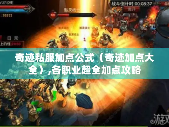 奇迹私服加点公式（奇迹加点大全）,各职业超全加点攻略