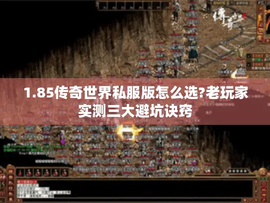 1.85传奇世界私服版怎么选?老玩家实测三大避坑诀窍