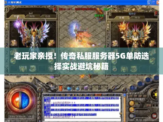 老玩家亲授！传奇私服服务器5G单防选择实战避坑秘籍