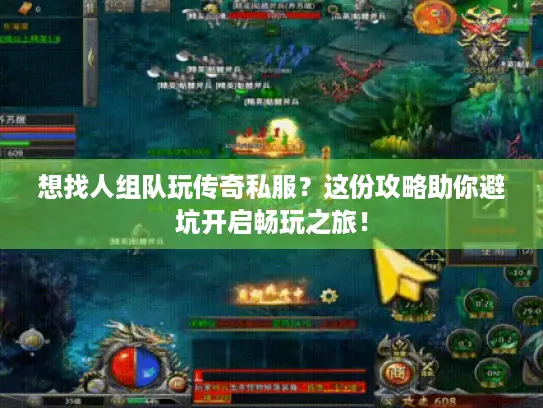 想找人组队玩传奇私服？这份攻略助你避坑开启畅玩之旅！