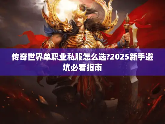 传奇世界单职业私服怎么选?2025新手避坑必看指南