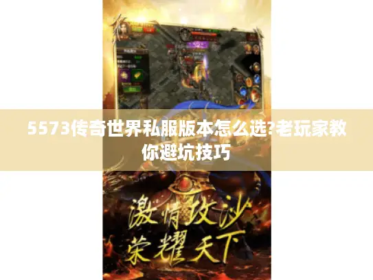 5573传奇世界私服版本怎么选?老玩家教你避坑技巧