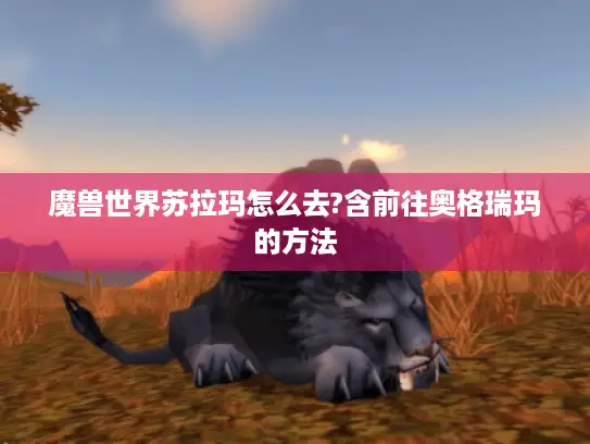 魔兽世界苏拉玛怎么去?含前往奥格瑞玛的方法