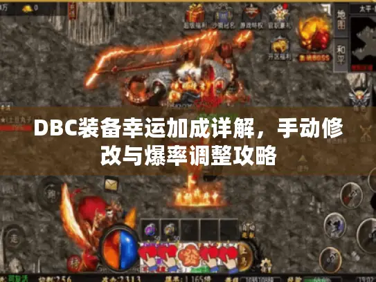 DBC装备幸运加成详解,手动修改与爆率调整攻略 DBC装备幸运加成详解,手动修改与爆率调整攻略