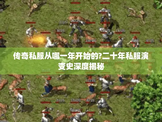 传奇私服从哪一年开始的?二十年私服演变史深度揭秘