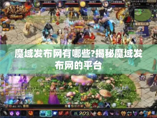 魔域发布网有哪些?揭秘魔域发布网的平台