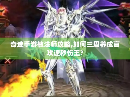 奇迹手游敏法师攻略,如何三周养成高攻速秒伤王?