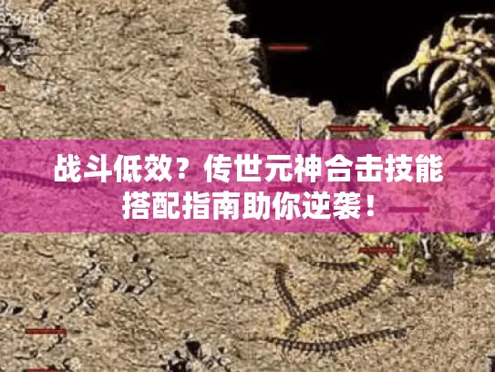 战斗低效？传世元神合击技能搭配指南助你逆袭！