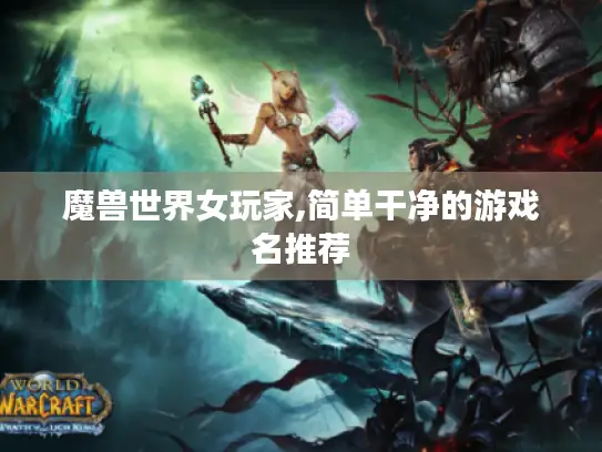 魔兽世界女玩家,简单干净的游戏名推荐