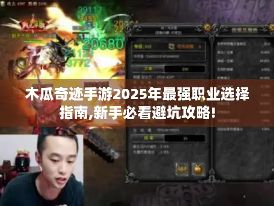木瓜奇迹手游2025年最强职业选择指南,新手必看避坑攻略!