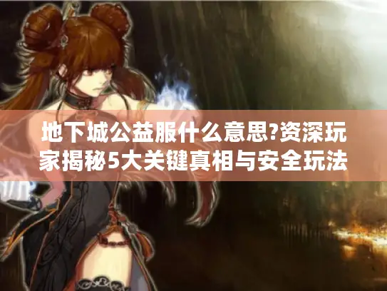 地下城公益服什么意思?资深玩家揭秘5大关键真相与安全玩法