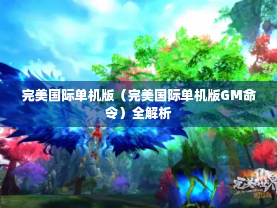 完美国际单机版（完美国际单机版GM命令）全解析