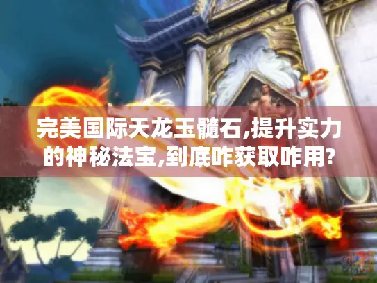 完美国际天龙玉髓石,提升实力的神秘法宝,到底咋获取咋用?