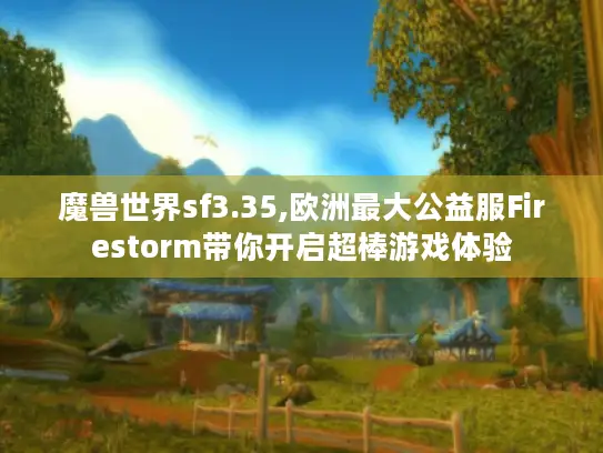 魔兽世界sf3.35,欧洲最大公益服Firestorm带你开启超棒游戏体验