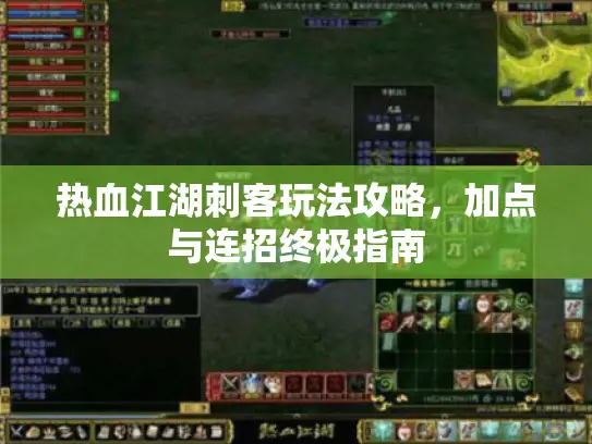 热血江湖刺客玩法攻略,加点与连招终极指南 热血江湖刺客玩法攻略,加点与连招终极指南