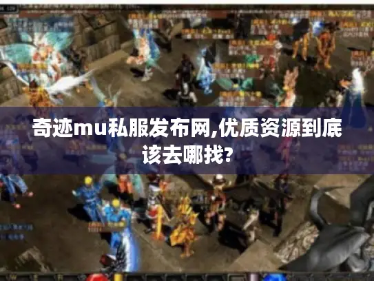 奇迹mu私服发布网,优质资源到底该去哪找?