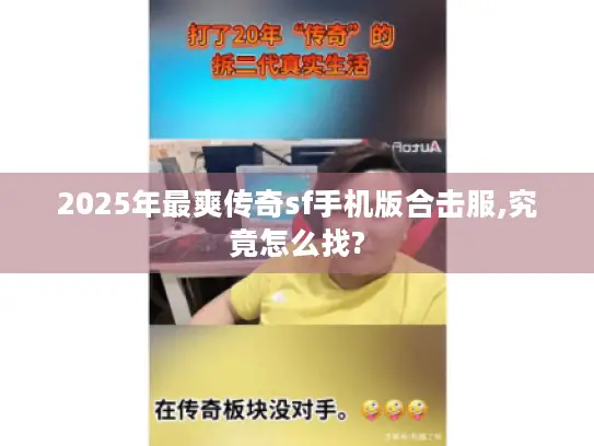 2025年最爽传奇sf手机版合击服,究竟怎么找? 2025年最爽传奇sf手机版合击服,究竟怎么找?